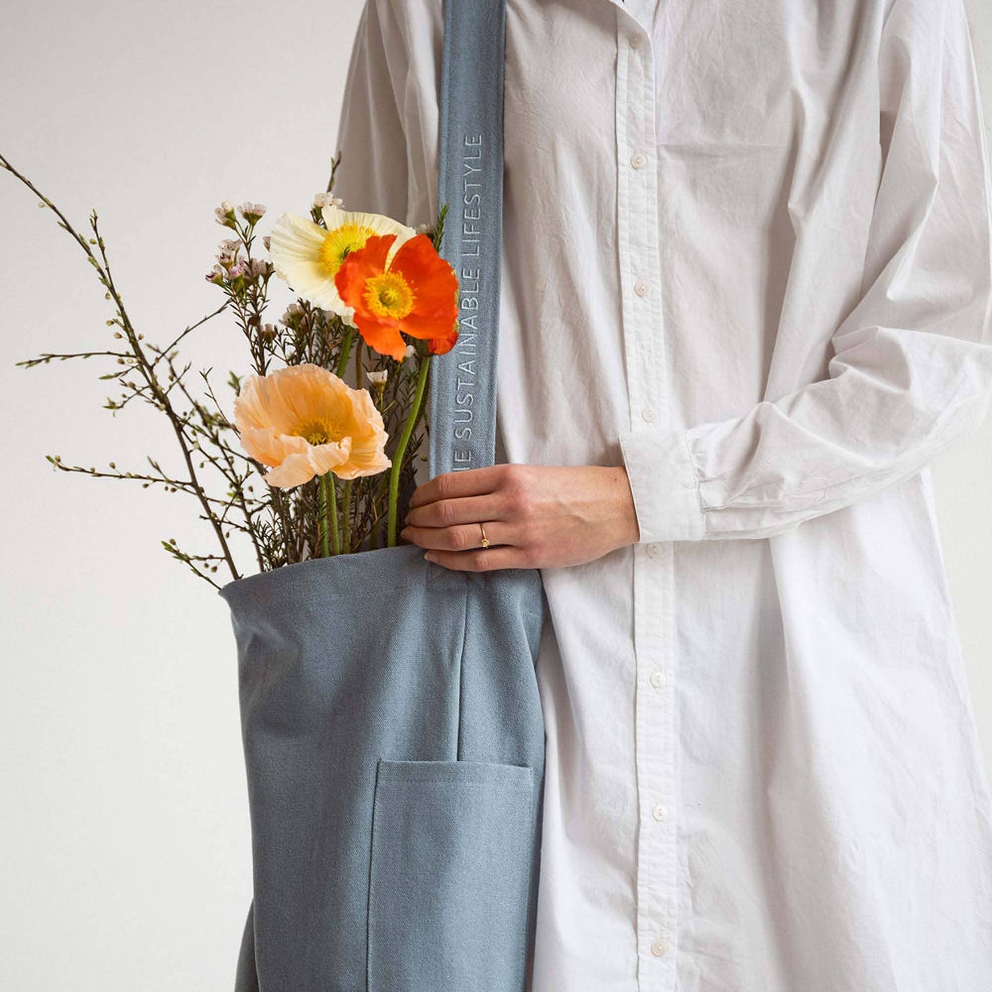 Tintok Mira Canvas Bag - Ashley Blue