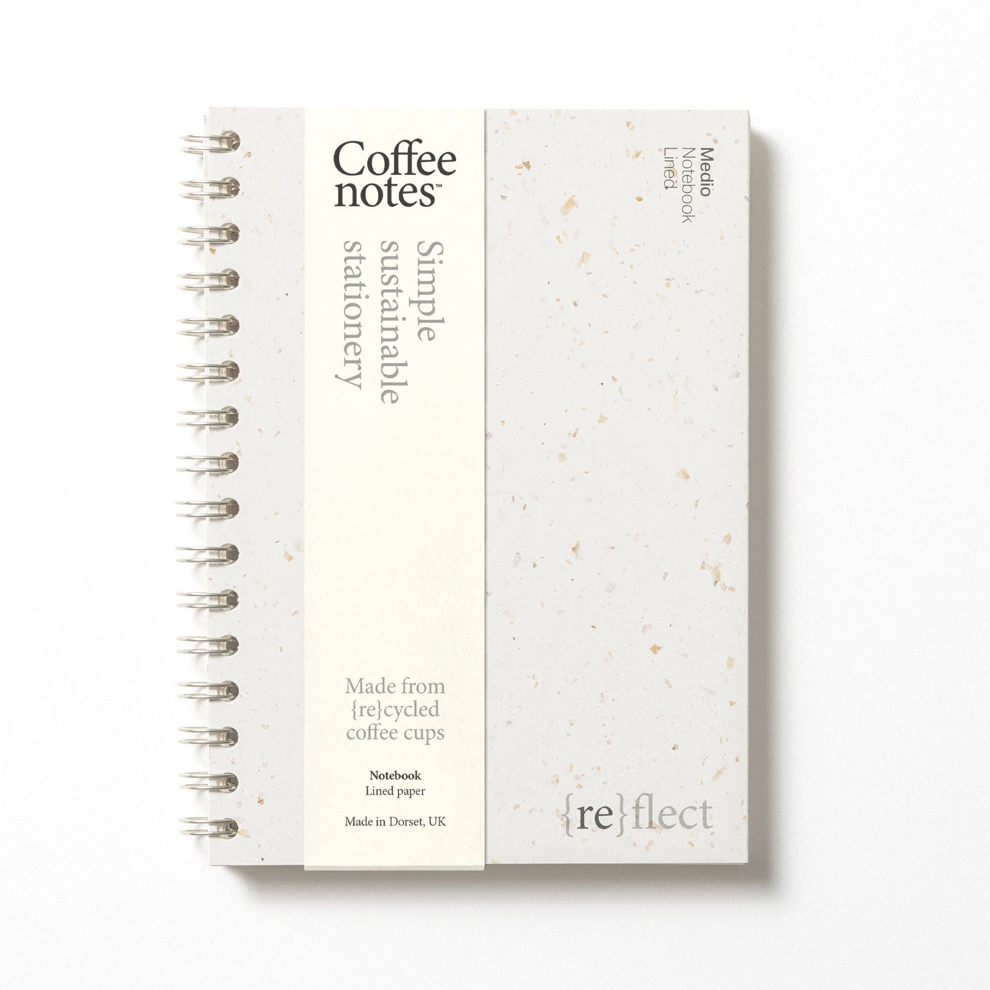 Coffeenotes - Grounds Wirebound Notebook (Lined)
