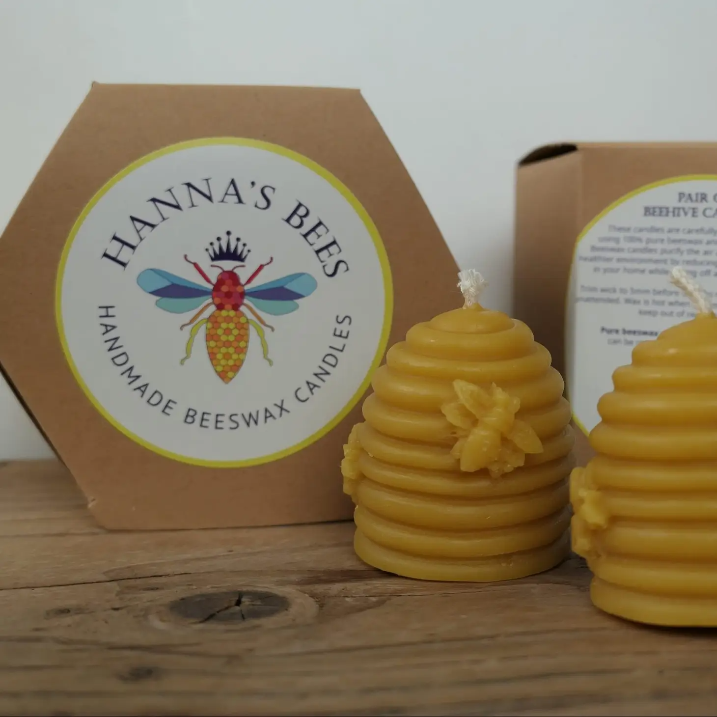Hanna’s Bees - Beehive Beeswax Candle