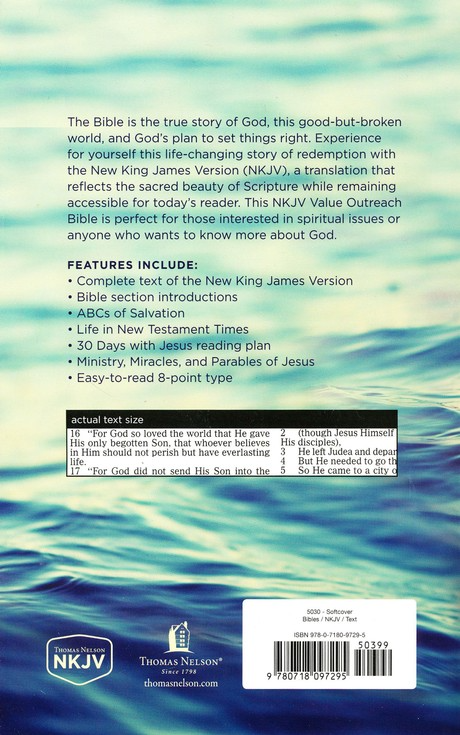 NKJV - VALUE OUTREACH BIBLE