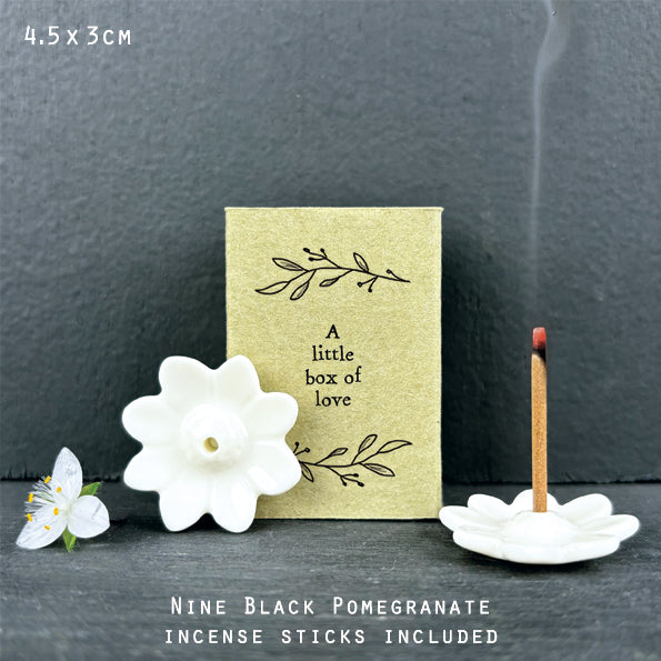 East of India - Incense Matchbox - A Little Box of Love