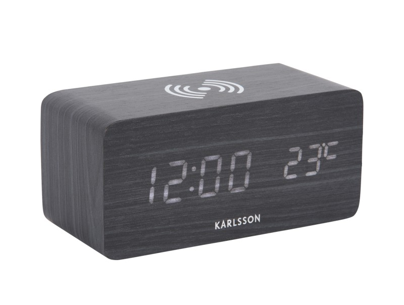 Karlsson Alarm Clock - Alarm Clock with Phone Charger