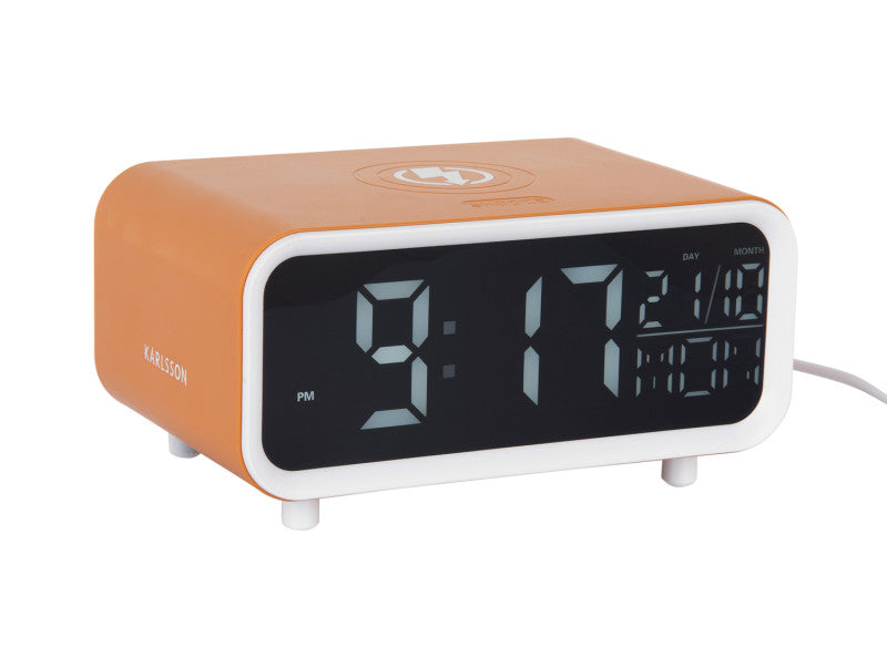 Karlsson Alarm Clock - Chunky LED with Phone Charger
