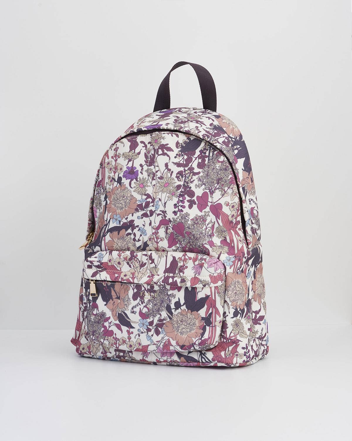 Fable Bag - Deco Blooms Large Blackberry Backpack