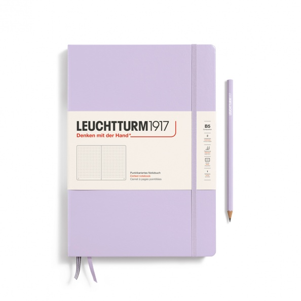 Leuchtturm1917 - B5 Notebook - Composition Hardcover Dotted