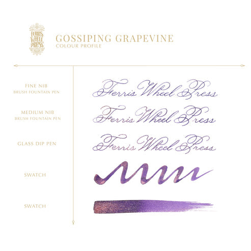 Ferris Wheel Press Fountain Pen Ink - 38ml