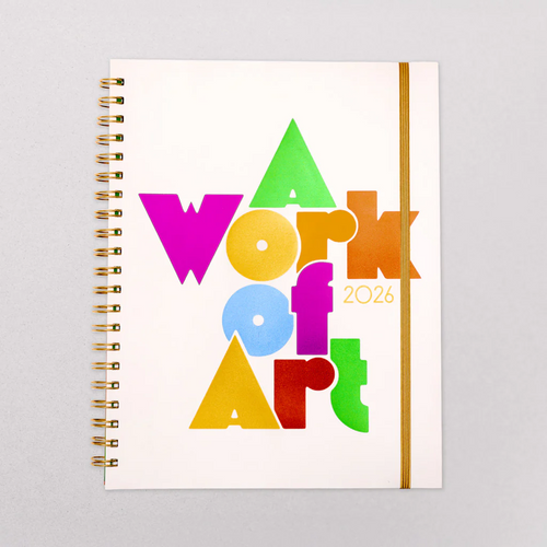 Ban.do 2026 Diary - Soft Cover Large Planner, A Work of Art