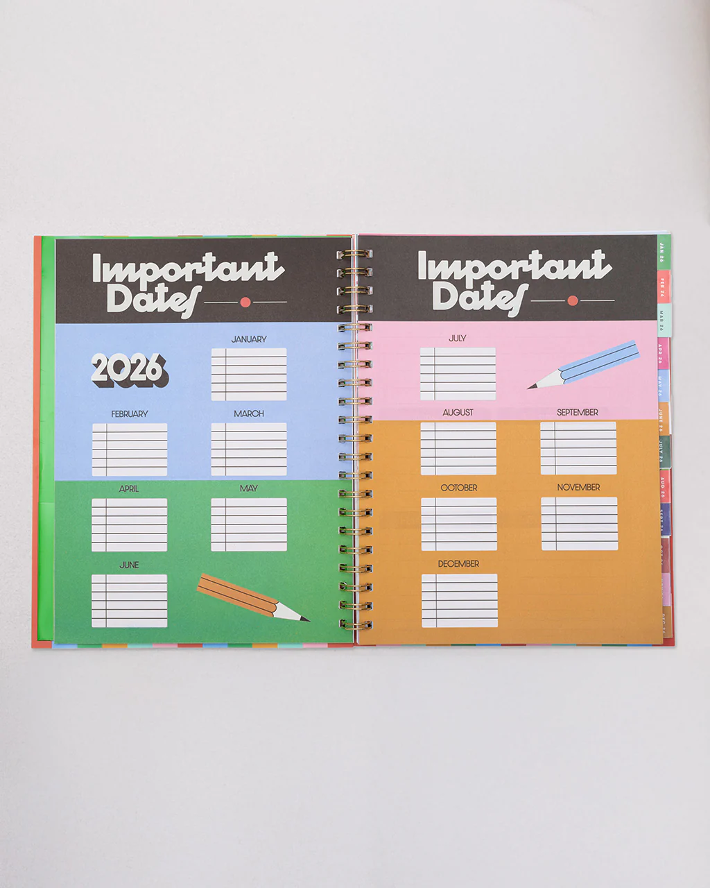 Ban.do 2026 Diary - Soft Cover Medium Planner, Let's Have Some Fun