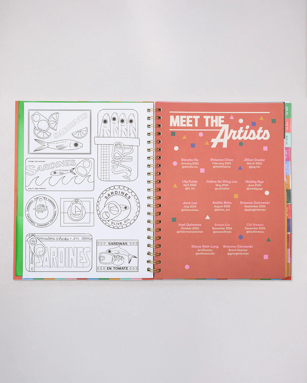 Ban.do 2026 Diary - Soft Cover Medium Planner, Let's Have Some Fun