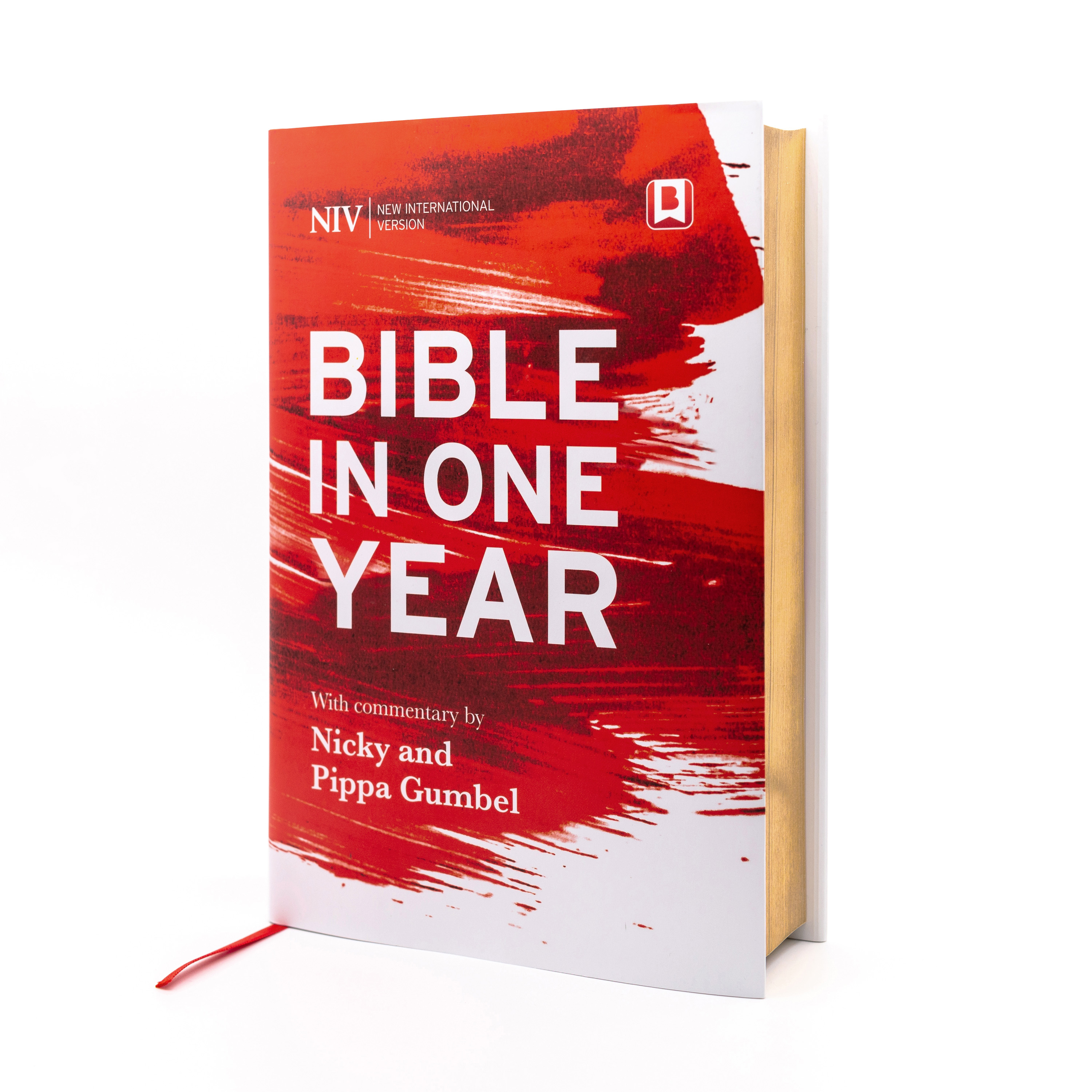 NIV - Bible In One Year with Daily Commentary by Nicky Gumbel