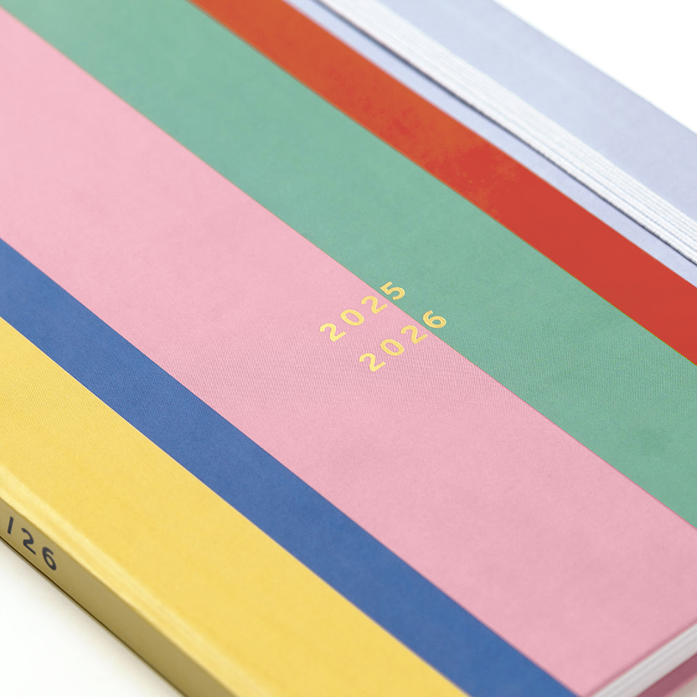 Busy B 2025-2026 Mid-Year Diaries - Stripe