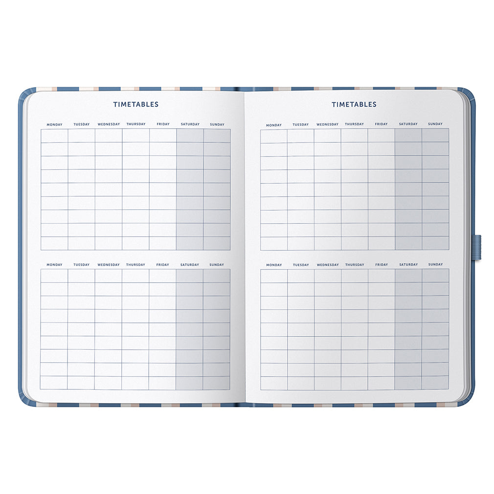 Busy B 2025-2026 Mid-Year Diaries - 17 Month Diary - Stripe