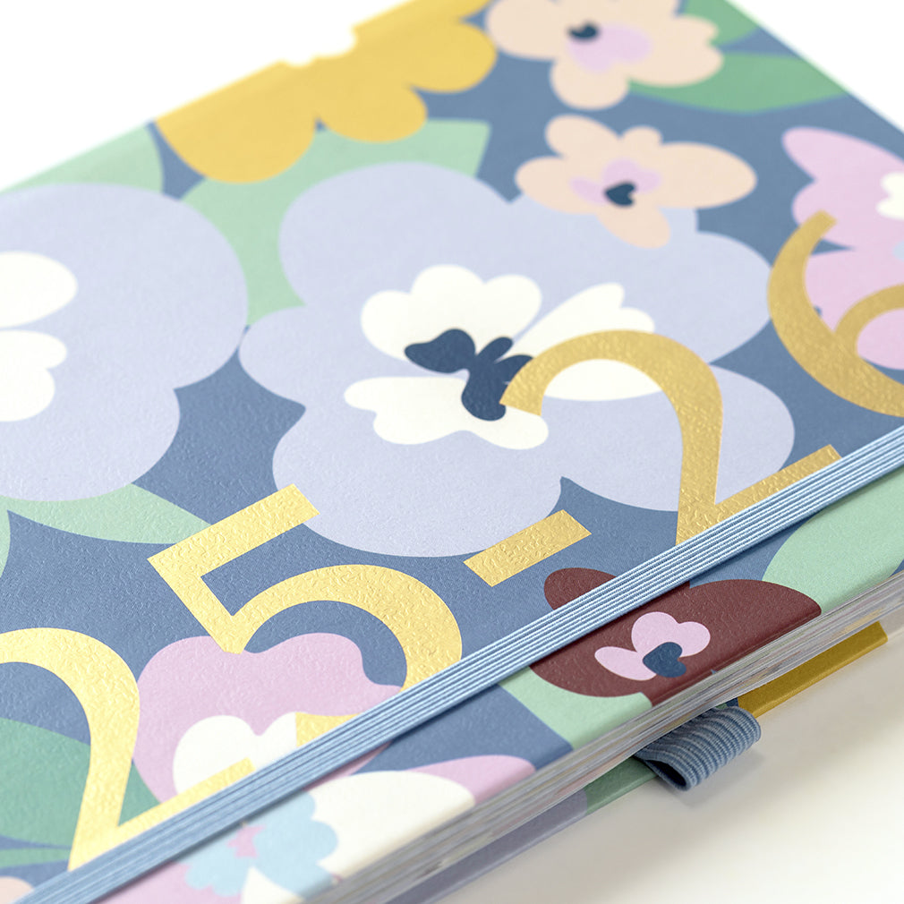 Busy B 2025-2026 Mid-Year Diaries - A5 To Do Diary - Floral