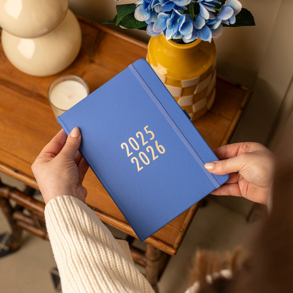 Busy B 2025-2026 Mid-Year Diaries - Perfect Planner - Sapphire