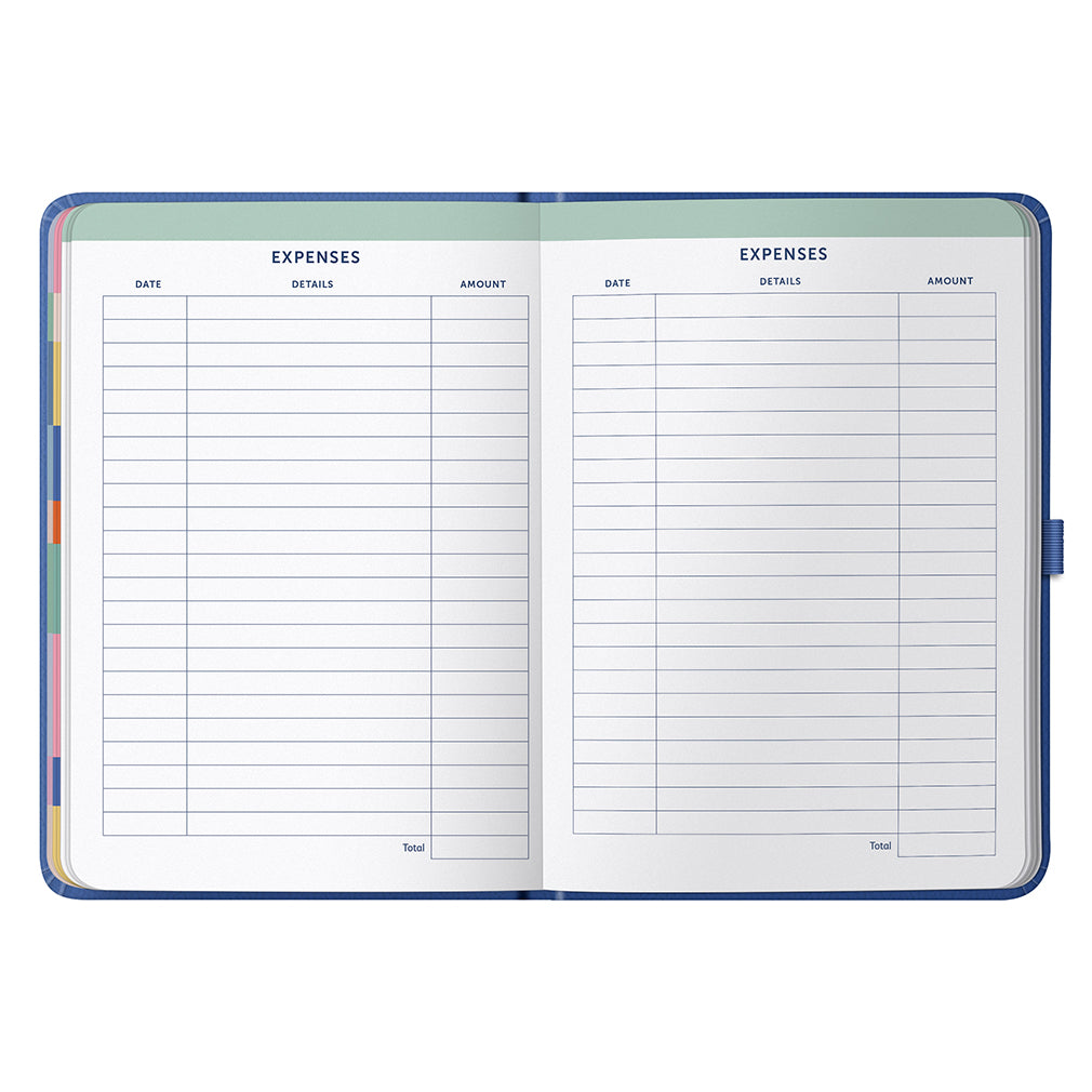 Busy B 2025-2026 Mid-Year Diaries - Perfect Planner - Sapphire