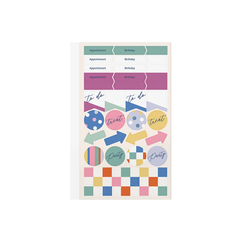 Busy B 2025-2026 Mid-Year Diaries - Perfect Planner - Sapphire