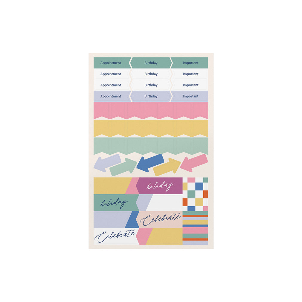 Busy B 2025-2026 Mid-Year Diaries - Perfect Planner - Sapphire