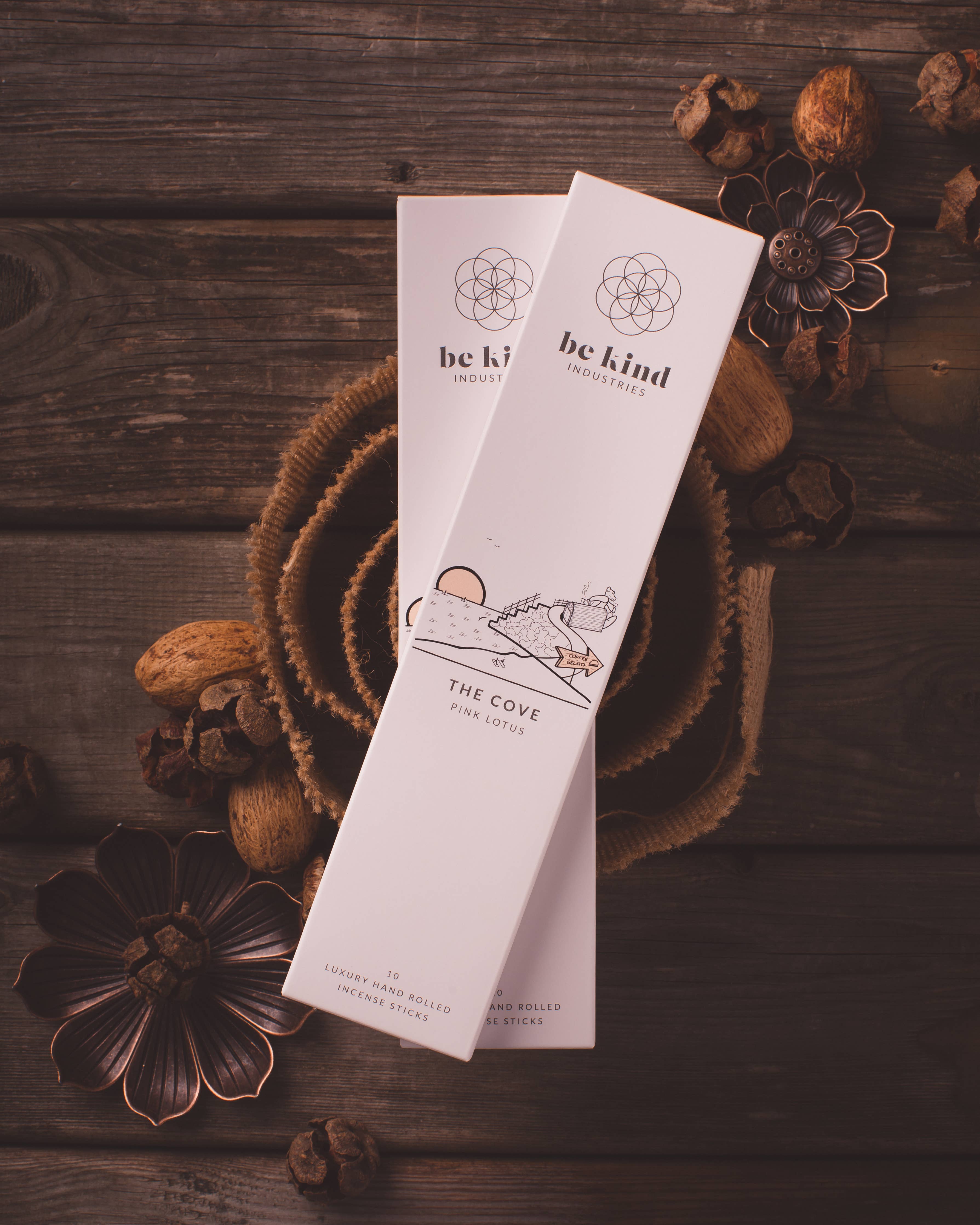 Be Kind Luxury Incense: The Cove - Pink Lotus