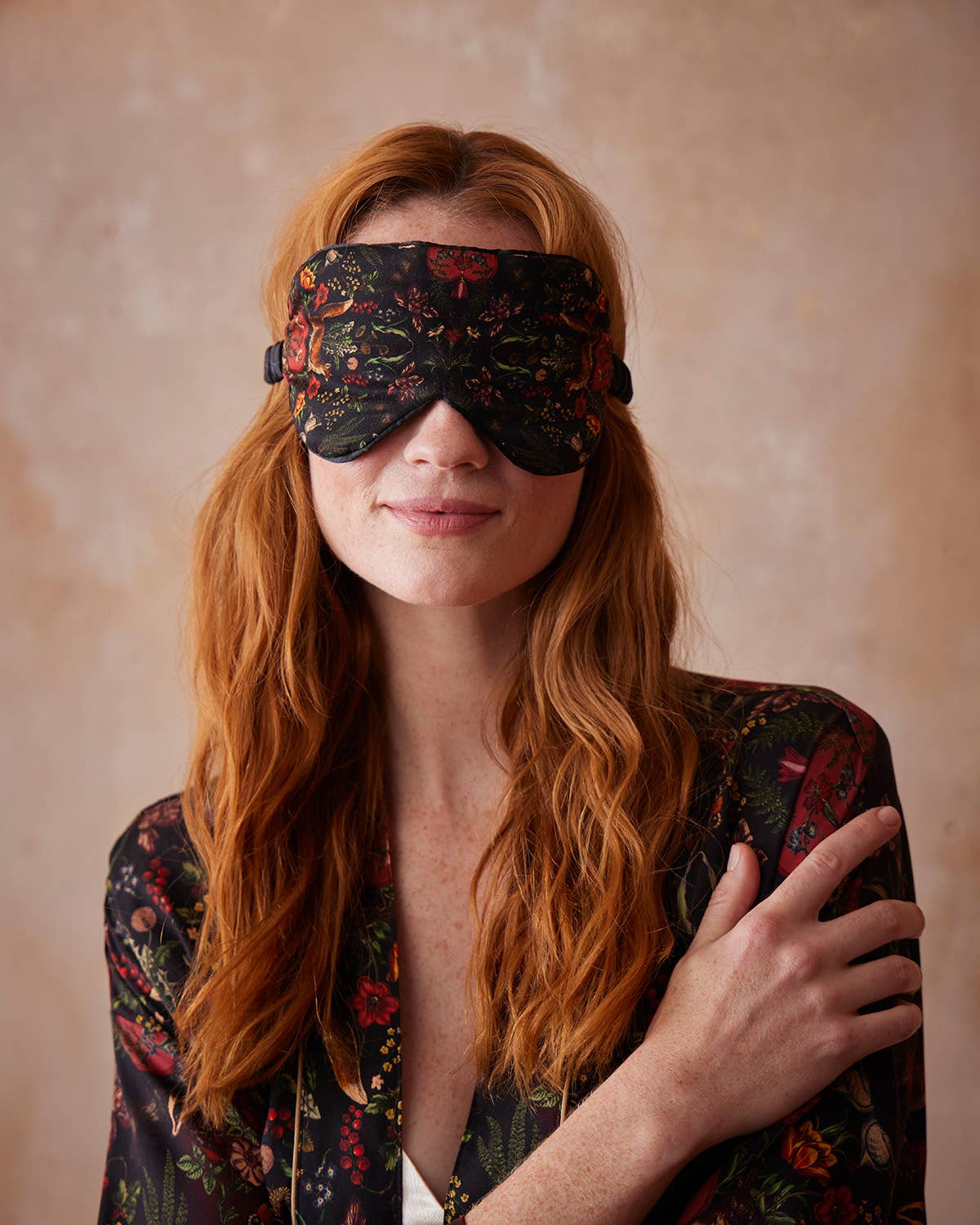 Fable Sleep Mask - Luxury Folksy Fox