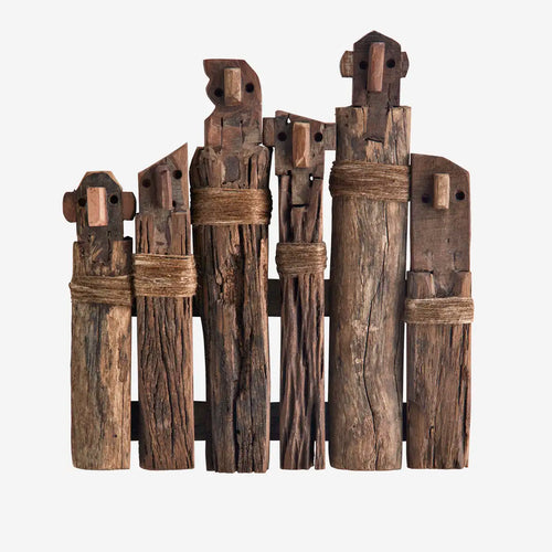 Madam Stoltz Decoration - Wooden Wall Deco