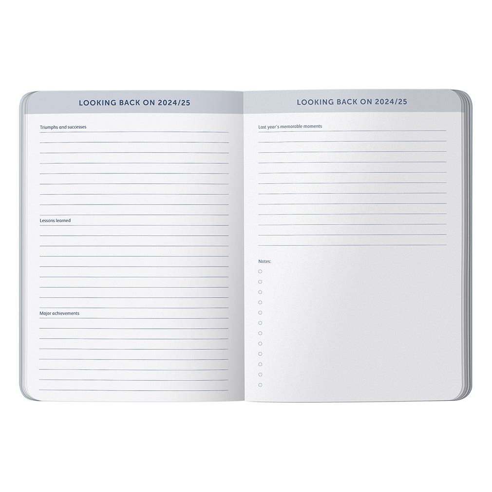 Busy B 2025-2026 Mid-Year Diaries - A5 Week to View - Harlequin