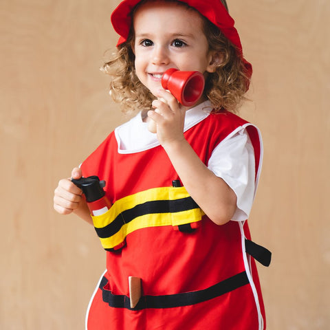 Plan Toys - Pretend Firefighter Playset