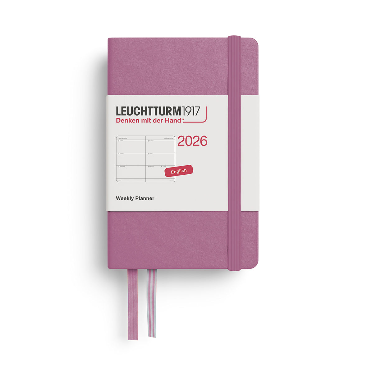 Leuchtturm1917 2026 Diary - Weekly Planner A7