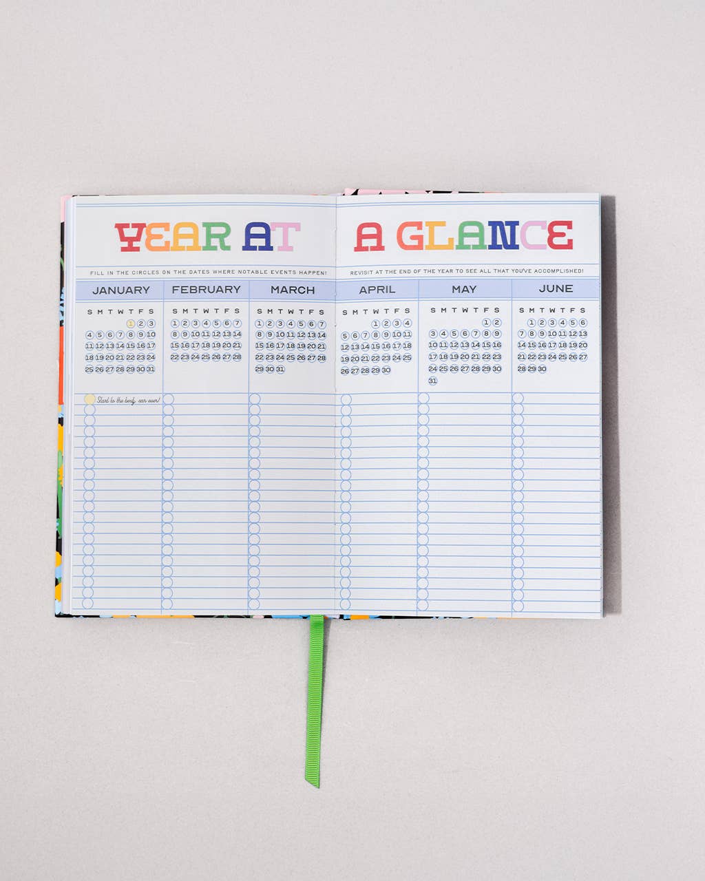 Ban.do 2026 Diary - Classic Planner, Black Floral