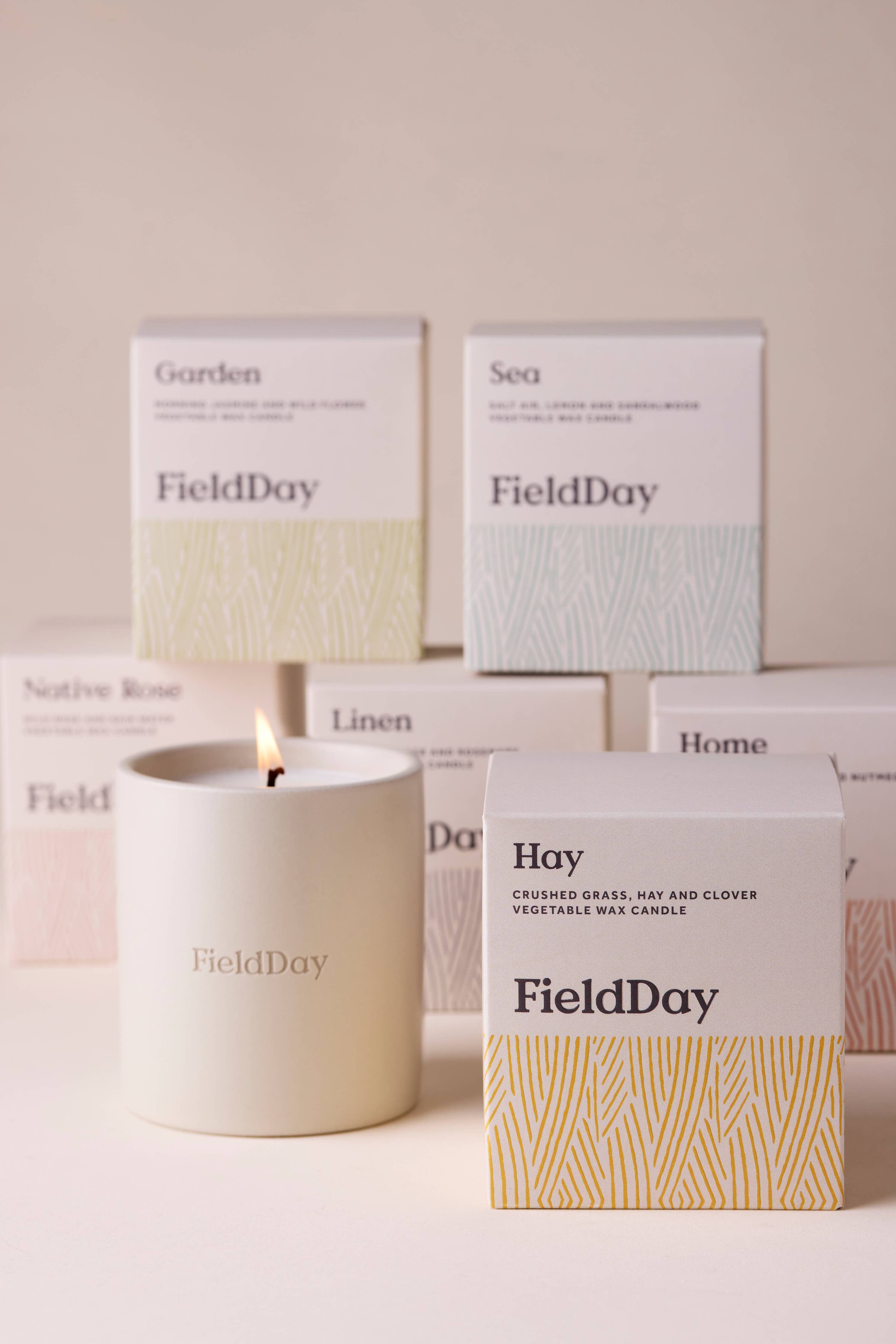 Field Day Candle - Sea Classic Stoneware