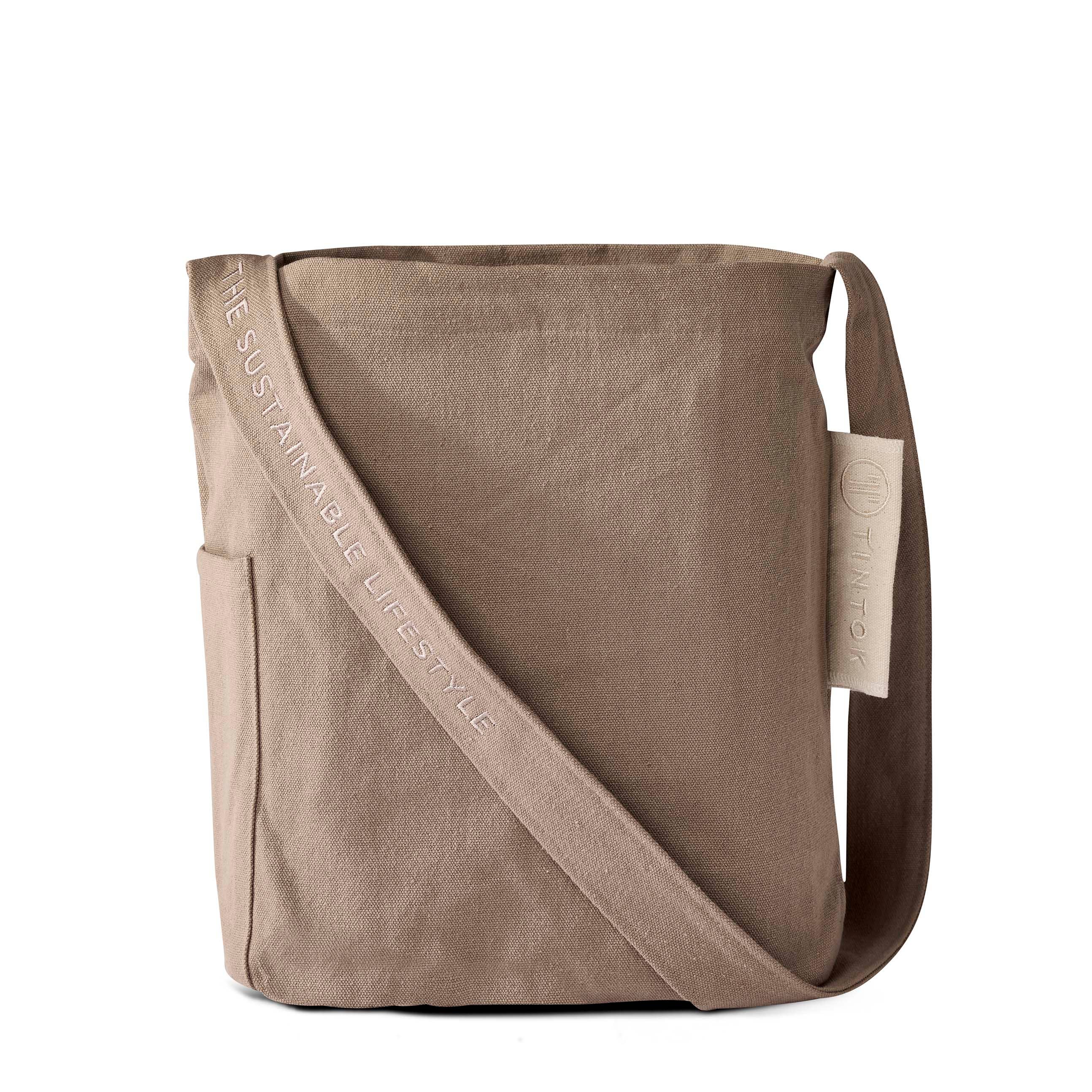 Tintok Mira Canvas Bag - Mocha