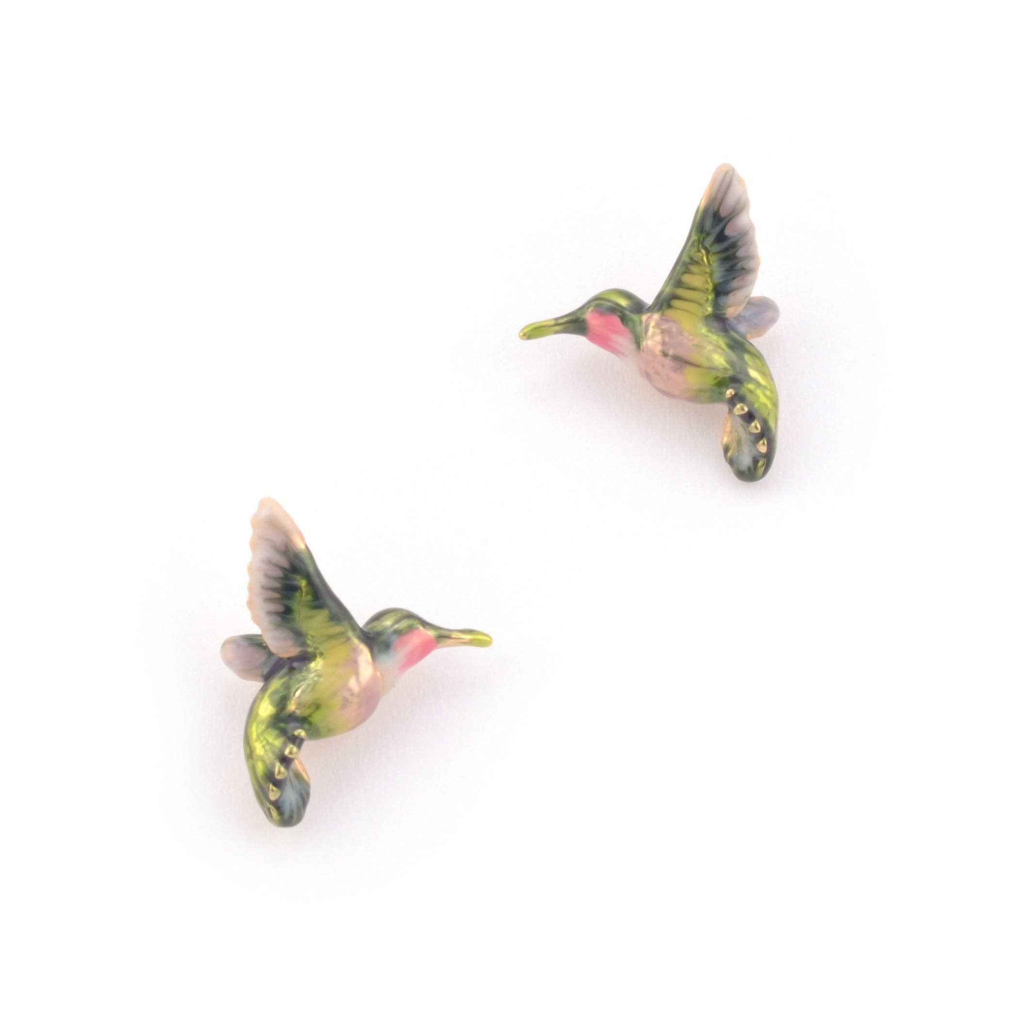 Bill Skinner Earrings - Hummingbird Studs