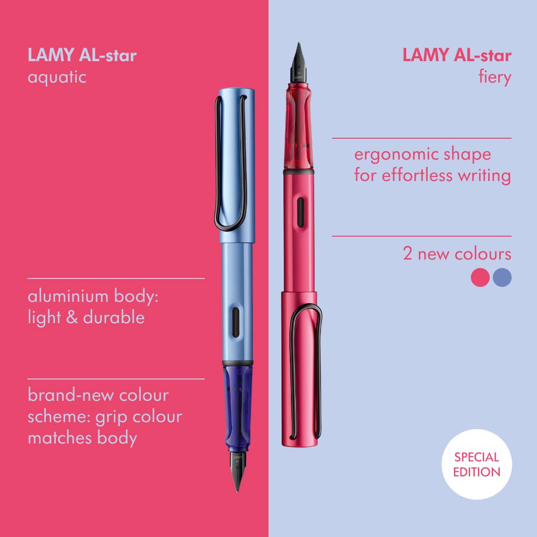 Lamy AL-Star Special Edition - Fiery and Aquatic