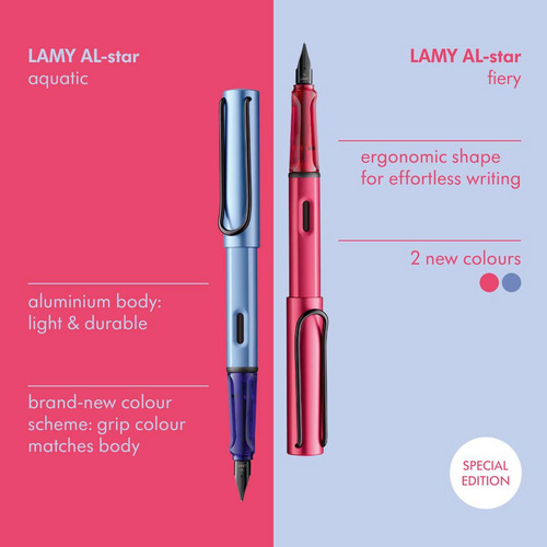 Lamy AL-Star Special Edition - Fiery and Aquatic