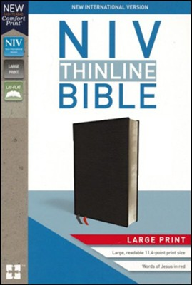 NIV - Thinline Large Print Bible