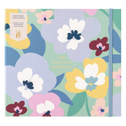 Busy B - Birthday Card Book - Floral