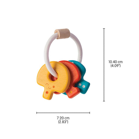 Plan Toys - Baby Key Rattle