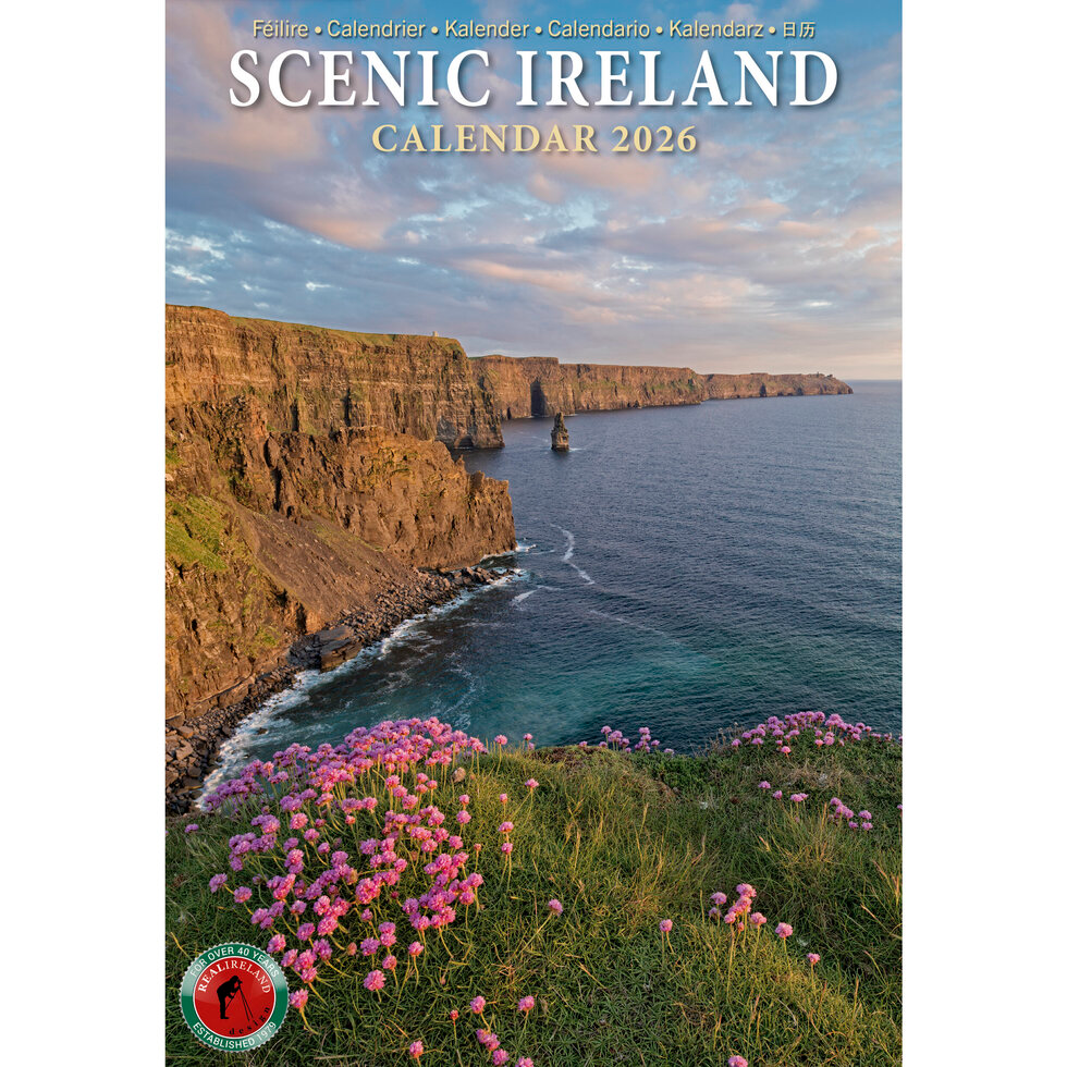 Real Ireland Slim Calendar 2026 - Scenic Ireland