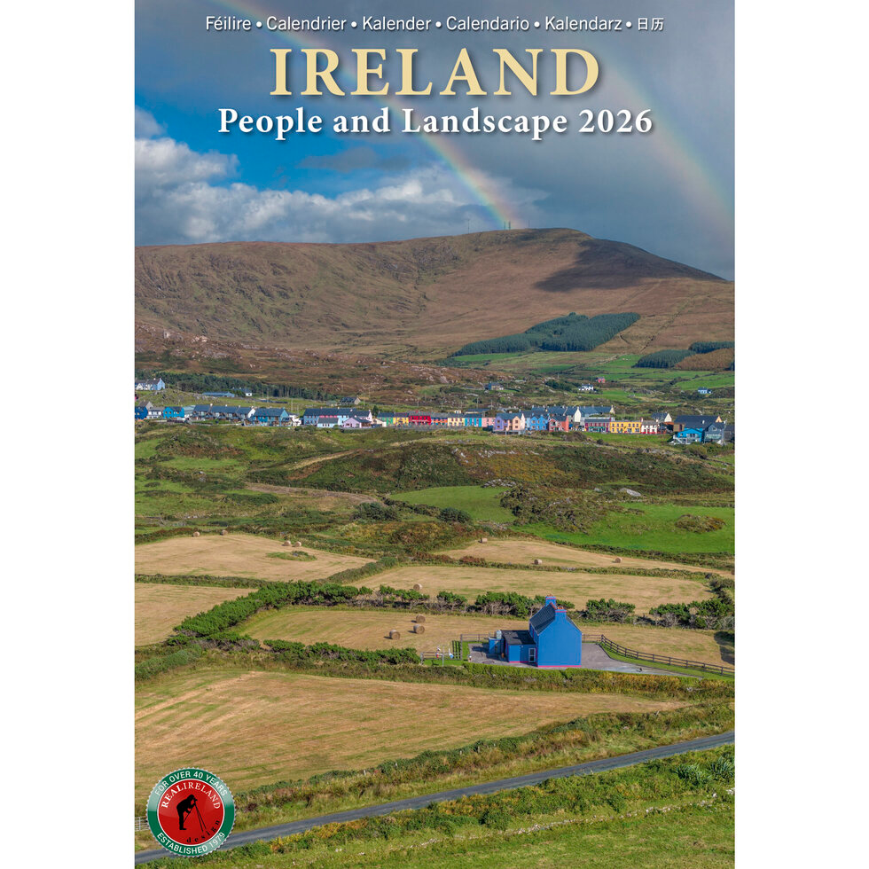 Real Ireland Slim Calendar 2026 - People and Landscape