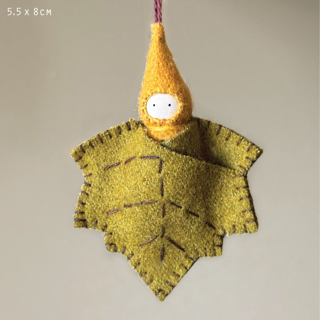 East of India Autumn - Woodland Leaf Baby