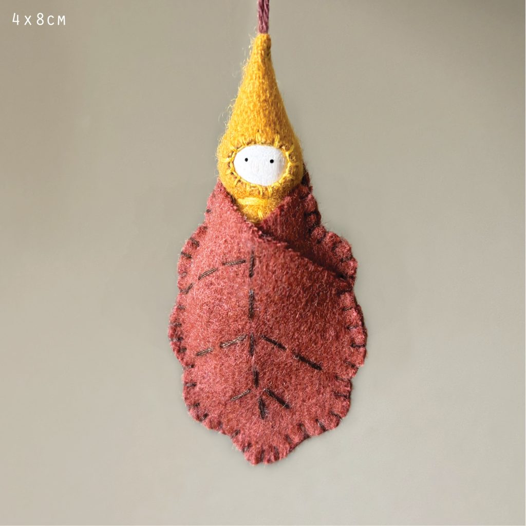 East of India Autumn - Woodland Leaf Baby