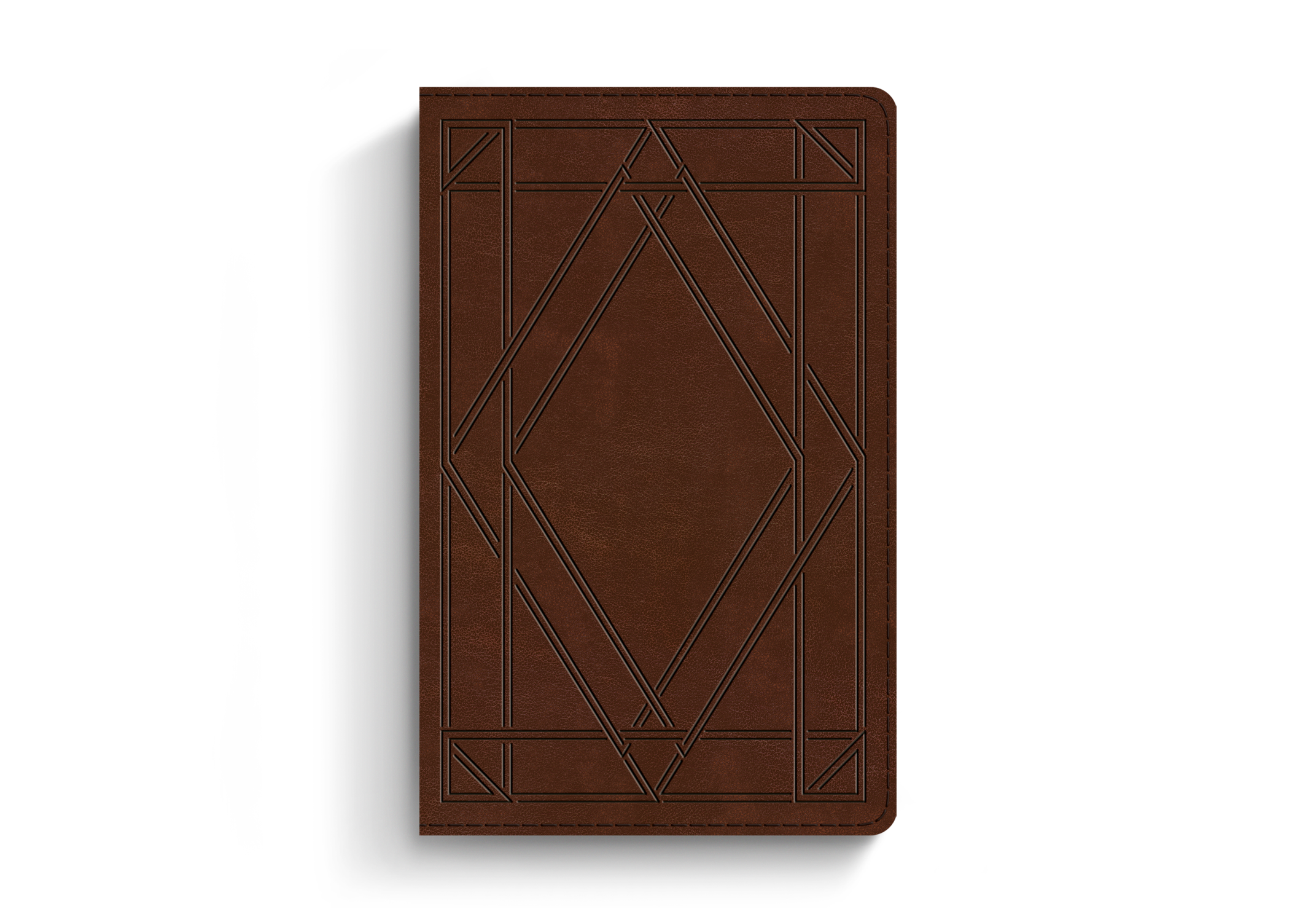 ESV - Ultrathin Bible - TruTone, Chestnut, Wood Panel