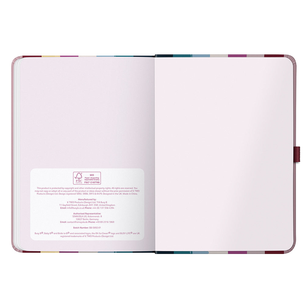 Busy B 2026 Diary - Busy Life (Stripe)