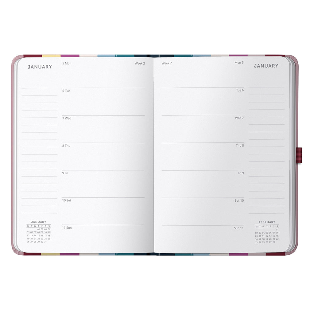 Busy B 2026 Diary - Busy Life (Stripe)