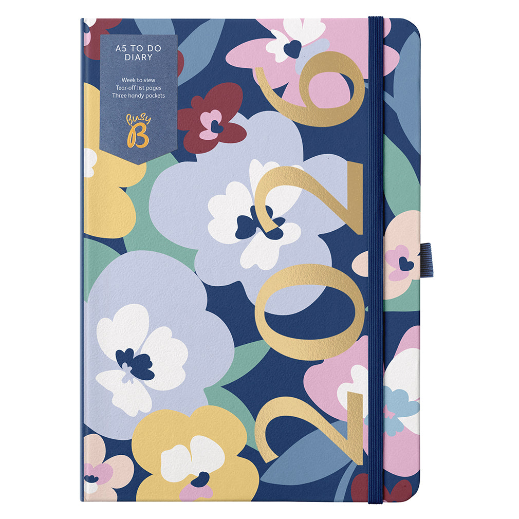 Busy B 2026 Diary - To Do A5 - Floral