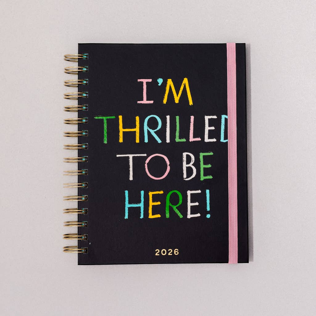 Ban.do 2026 Diary - Medium Planner, Thrilled to Be Here