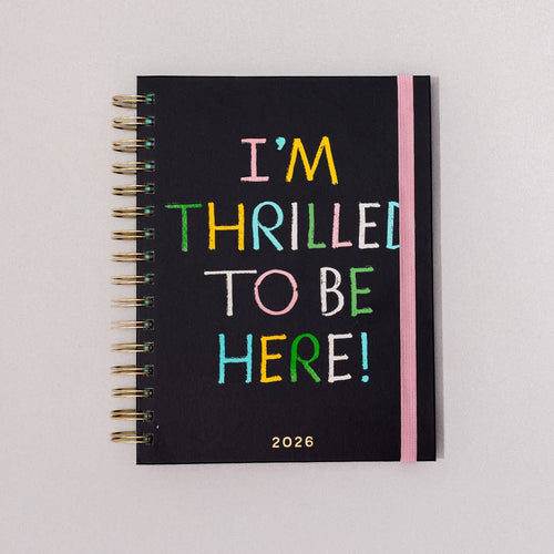 Ban.do 2026 Diary - Medium Planner, Thrilled to Be Here