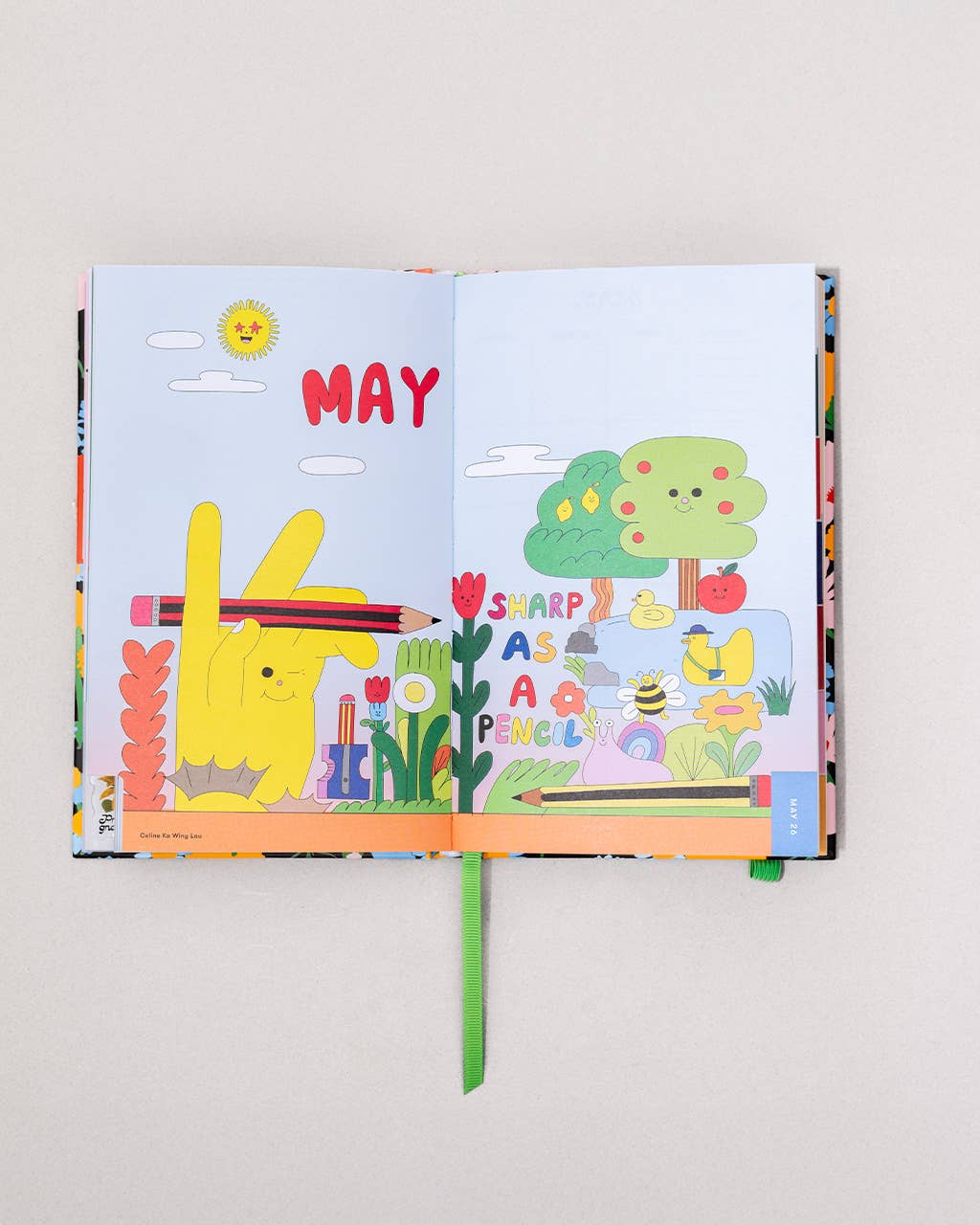 Ban.do 2026 Diary - Classic Planner, Black Floral