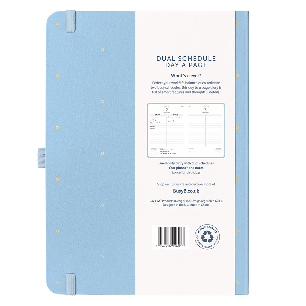 Busy B 2026 Diary - Dual Schedule