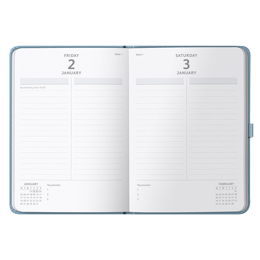 Busy B 2026 Diary - Dual Schedule