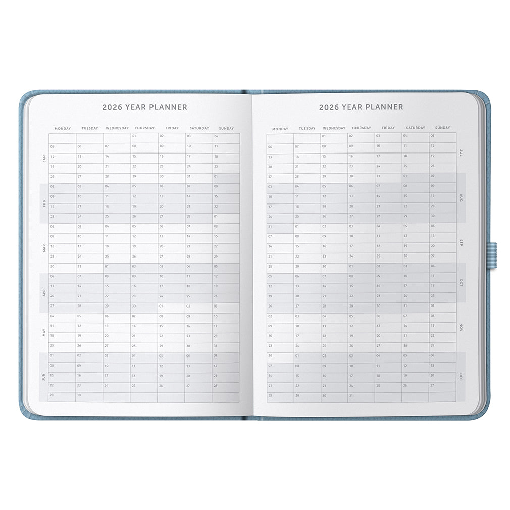 Busy B 2026 Diary - Dual Schedule